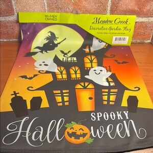 Meadow Creek Halloween Garden Flag